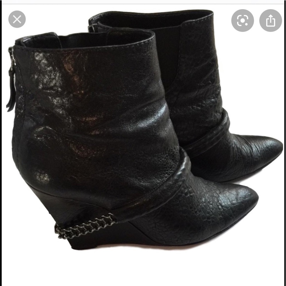 Givenchy wedge chain boot